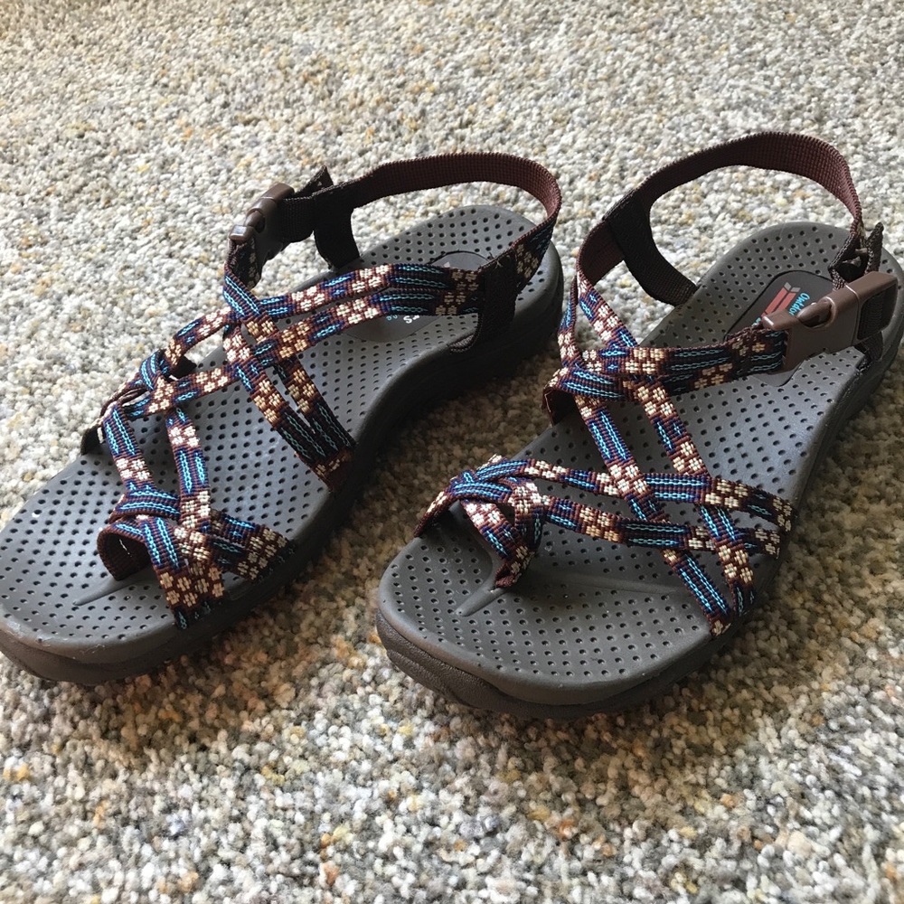 Skechers sandals, size 7